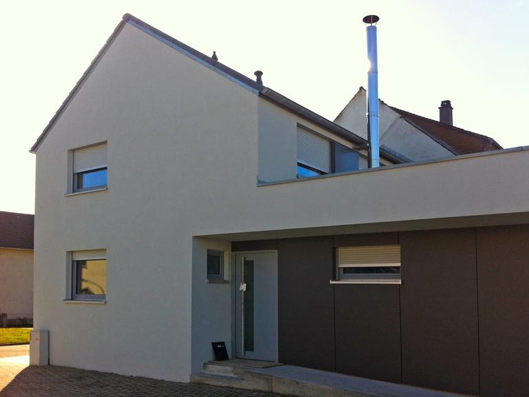 Bild 1 von 5 zum Neubau Wohnhaus Karlsruhe